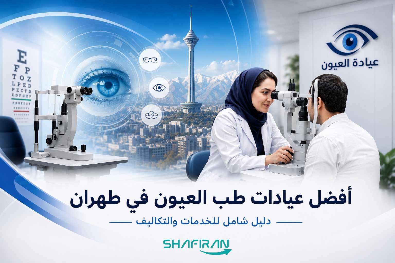 عيادات طب العيون في طهران